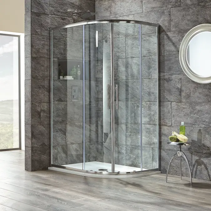 900X760 OFFSET DOUBLE DOOR QUAD ENCLOSURE