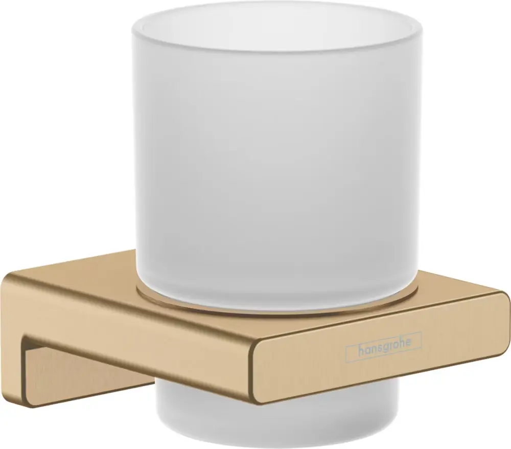 ADDSTORIS Q TOOTHBRUSH TUMBLER - BRUSHED BRONZE